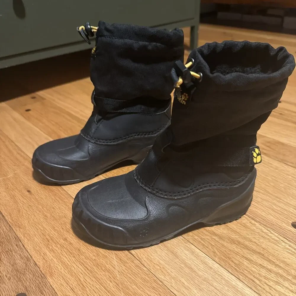 Jack Wolfskin Iceland High Winter Boots Kids Sz 13 Waterproof Insulated